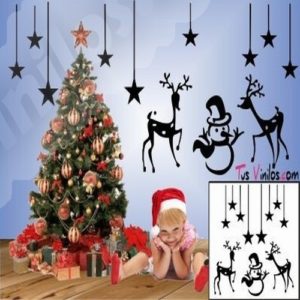 decorative vinyls for christmas 1006