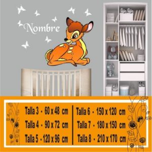 vinilo a color bambi 1097