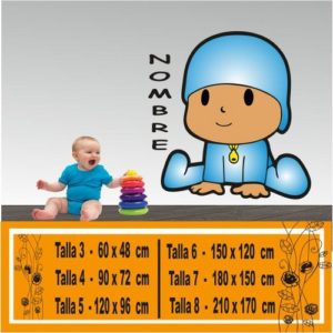 pocoyo cor vinil 1078