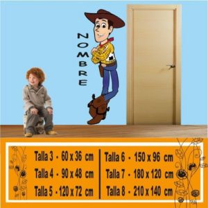 vinilo a color Sheriff Woody 1060