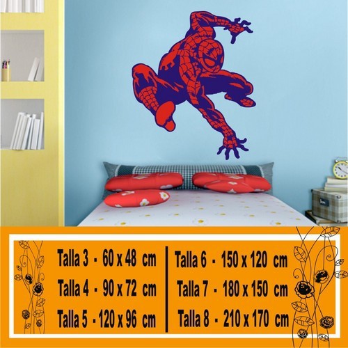 vinilo decorativo spiderman 1005