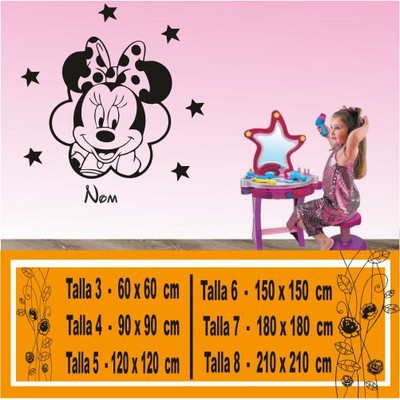 Minnie Mouse nombre disney 1068