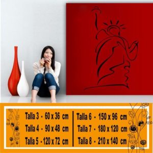 Decorative Vinyl Statue of Liberty 1016