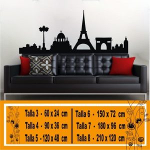 vinyl decorative skyline 1005