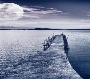 Wall mural-full moon 1071