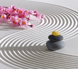 zen garden photomural 1090