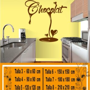 Decalcomanie da muro Chocolate Kitchen