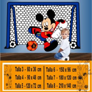 Mickey Mouse futbolista
