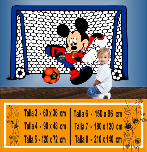 Mickey Mouse futbolista