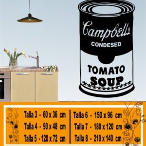 lata de tomate campbells