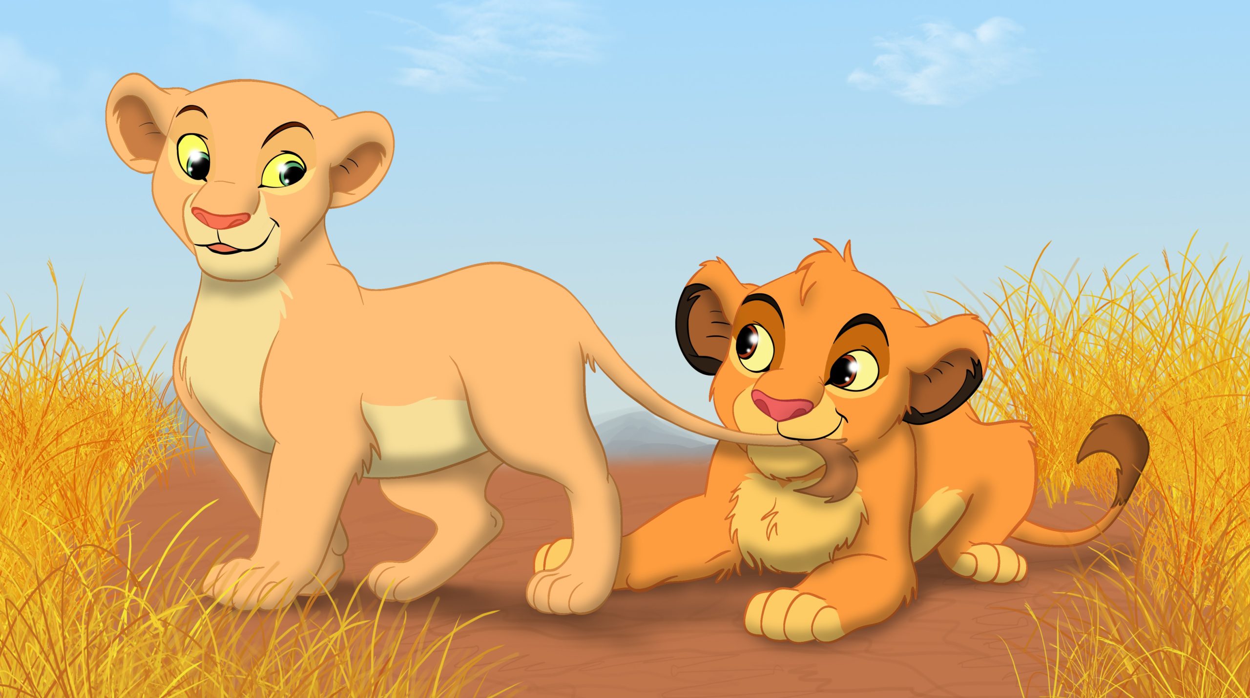 Vinyl Dekorative Nala Simba Tusvinilos Com