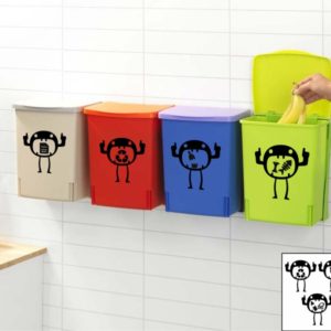 autocolantes para reciclagem