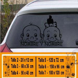 Baby on board stickers for tinted windows