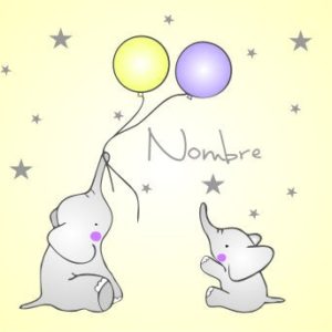 fotomurales elefantes con globos