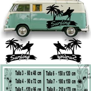 Vinyls per kit di windsurf furgoni 014