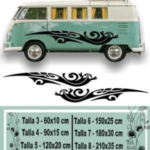 Vinyl stickers for camper kit 015