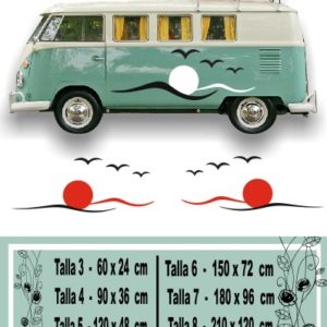 Décalcomanie pour le kit de camping-car 023