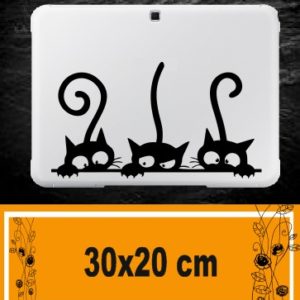 Vinilos decorativos baratos para tablet 3 gatos