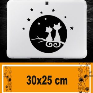 Cheap decorative vinyl for tablet cats on the moon