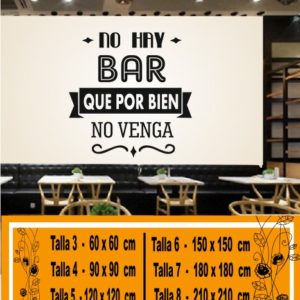 Adesivos de parede para bares e restaurantes